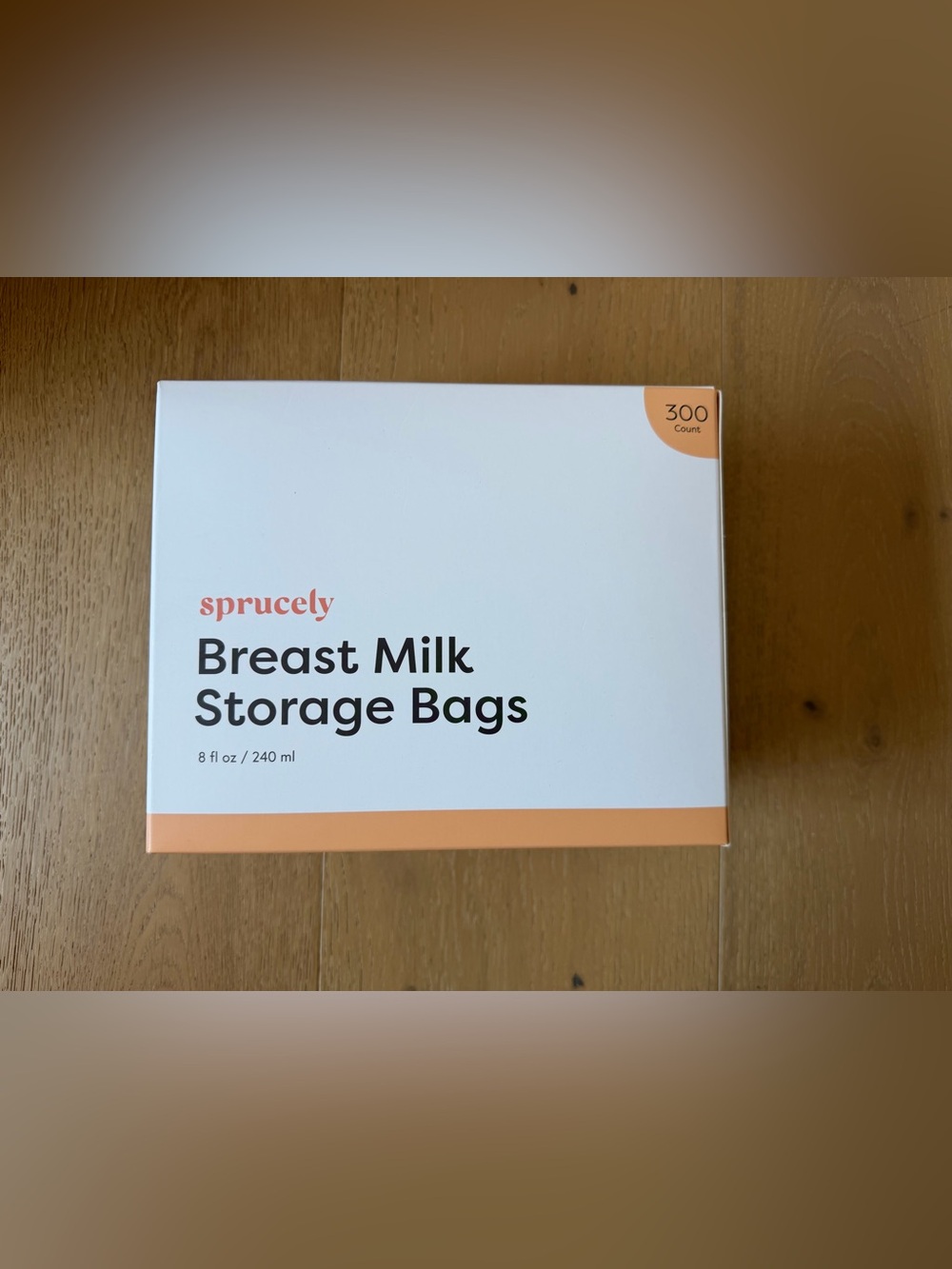 Sprucely Breast Milk Storage Bags - 8 fl. oz. each - 300 count